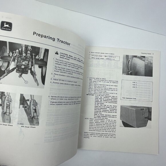John Deere 569 Toolbar Carrier Operator's Manual OM N159551 Issue F0 - Picture 8 of 8